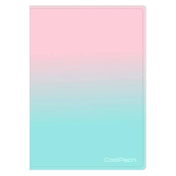 COOLPACK - GRADIENT - TECZKA CLEAR BOOK 20 KOSZULEK - STRAWBERRY