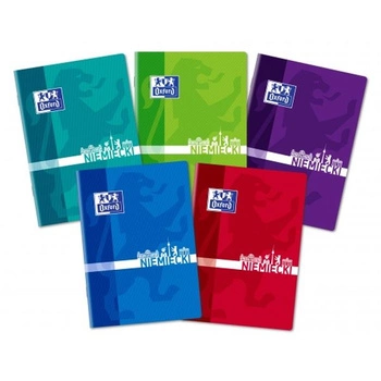 Oxford Zeszyt A5 Niemiecki kratka 60 kartek