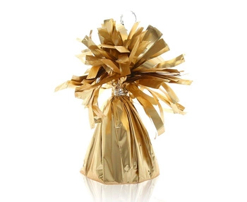 CIĘŻAREK FOLIOWY DO BALONÓW Z HELEM kolor szampański