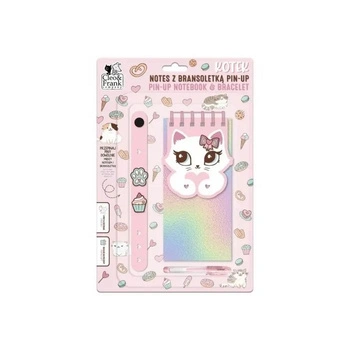 Notes z bransoletką Pin-up Kotek