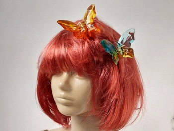 spinki do włosów, śred.8,5cm, wys.5,5cm, opak 12szt