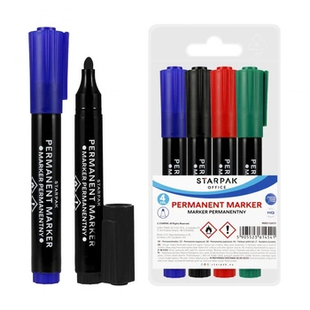 MARKER PERMAN OKR 4KOL STK ETUI 1 30