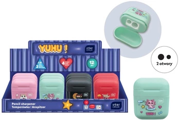 Interdruk Temperówka podwójna z pojemnikiem YUHU