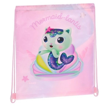 Starpak Worek na ramię Koci Domek Gabi, 38,5x33 cm.