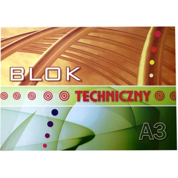 BLOK A3 TECH BIAŁY