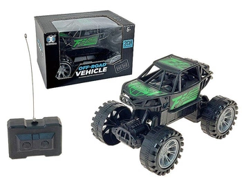 Auto terenowe na radio, 16,5x11x10cm; 17,5x11,5x11cm, W/B (4/618718 )