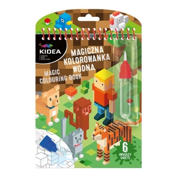 MAGICZNA WIELORAZOWA KOLOROWANKA WODNA N KIDEA (GAME)