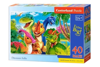 PUZZLE 40 MAXI DINOSAURS SELFIE