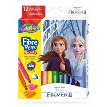 DISNEY KIDS COLORINO - FLAMASTRY 12 KOL. / FROZEN / /12/