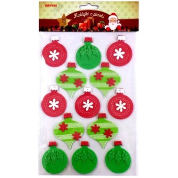 NAKLEJKI Z PIANKI 13SZT