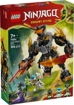 Klocki LEGO Ninjago Mech Specjalny Cole’A i Zane w Smoczej Zbroi 71854