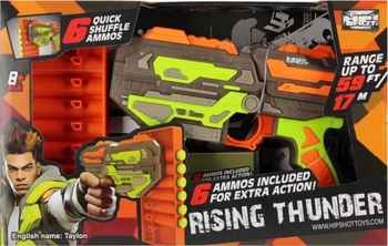 PISTOLET NA STRZAŁKI + AKCESORIA 30X19X7 MC