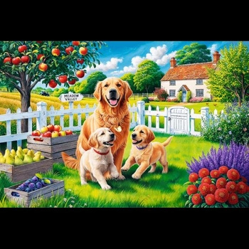 Puzzles 300 EasyPiece Dogs in the Countryside