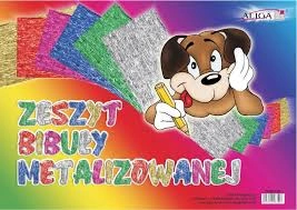 ZESZYT BIBUŁA MARSZC METAL 6KOL