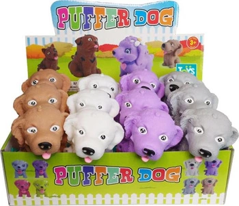 Gniotek PIESEK 1 - mix kolorów - display