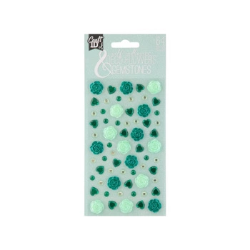 ZESTAW OZDOBNYCH NAKLEJEK ZIELONE/ 8720257139729