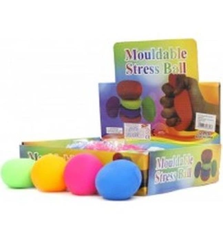 Gniotek Sensoryczny Piłka 11x12cm mix kolorów