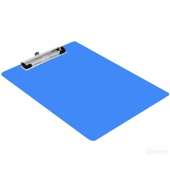 DESKA Z KLIPEM A5 AKRYL NIEBIESKA