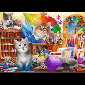 Puzzles 2x500 The Art of Painting