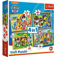 Puzzle 4w1 Psi Patrol Trefl