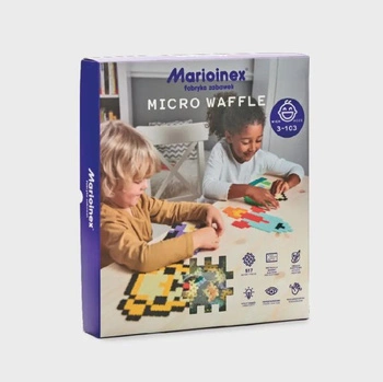 Marioinex Micro Waffle Zestaw Przedszkolny   517 elementów + 300 klocków gratis