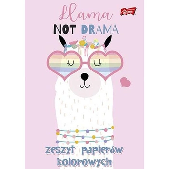 ZESZYT PAPIERÓW KOLOROWYCH A5