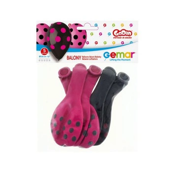 BALON 12' Z NADRUKIEM 5 SZTUK @