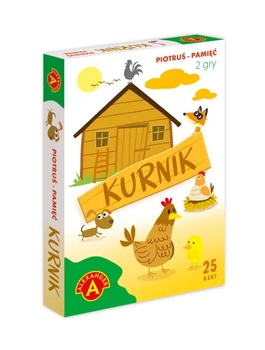 Karty Piotruś+ Pamięć- Kurnik