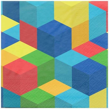 Serwetki - Klocki (20 szt.) - FSC Mix Credit