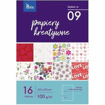 PAPIERY KREATYWNE zestaw nr 09