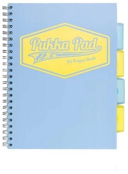 PUKKA PASTEL B5 PROJECT BOOK KRATKA NIEBIESKI