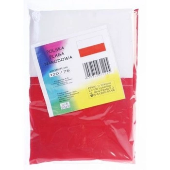 Flaga Polski rozmiar 120x75 cm