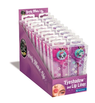 Crazy Chic. Cień kwiatuszek i kredka mix Clementoni