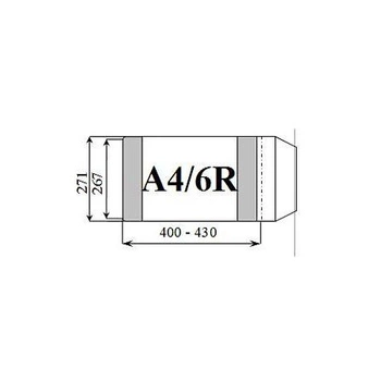 Okładka A4/6R D&D (wysokość 267mm, szerokość 400/430mm) ( paczka 25szt)