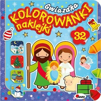 KOLOROWANKA NAKLEJKI GWIZADKA