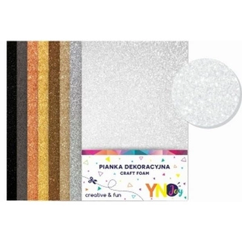 PIANKA 8SZT BROKAT GLAM NC-019