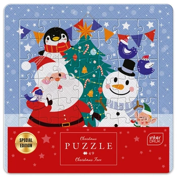 Puzzle w ramce 49 el.BN Christmas Tree