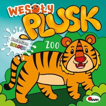 Książeczka kąpielowa WESOŁY PLUSK ZOO 978-83-8181-366-2