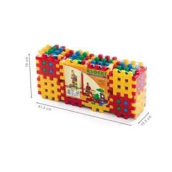 Marioinex Klocki Waffle- 48 elementów