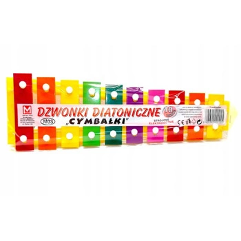 Cymbałki szkolne 10 tonowe kolor @