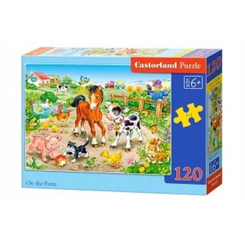 Castorland Puzzle 120 el. ON THE FARM