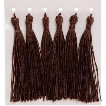 Frędzelki (chwosty ozdobne) brązowe FR1