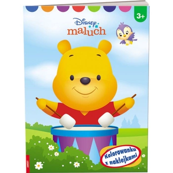 DISNEY MALUCH. KOLOROWANKA Z NAKLEJKAMI