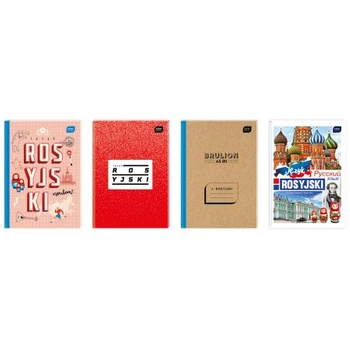 BRULION A5 JĘZYK ROSYJSKI 80 kartek