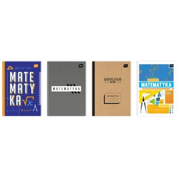 BRULION A5 MATEMATYKA 80 kartek