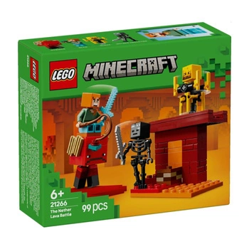 Klocki LEGO Minecraft 21266 Bitwa na moście Netheru