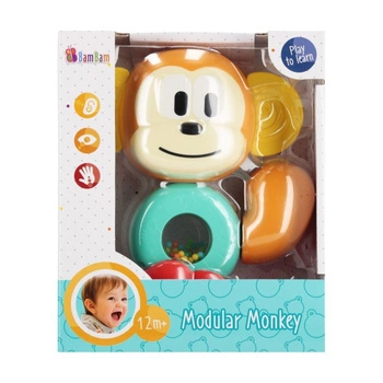 Zabawka modułowa Małpka BAM BAM 569115 17X20X7