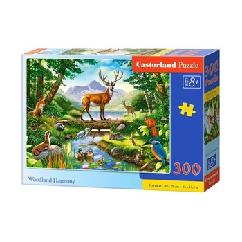 Castorland Puzzle 300 B-030408 Woodland Harmony @