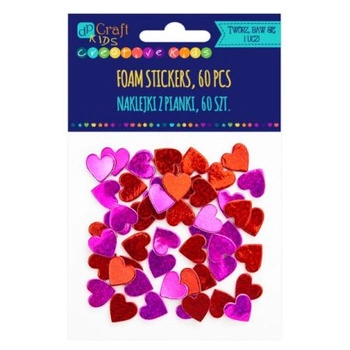 NAKLEJKI PIANKA SERCA HOLG