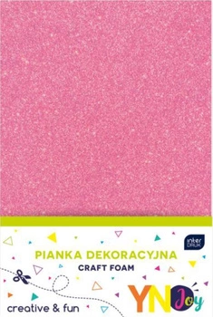 Interdruk Pianka dekoracyjna brokatowa Pastel 5 szt.